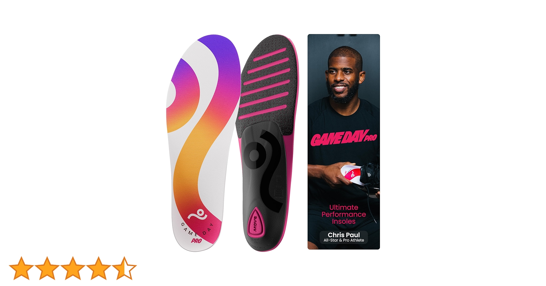 新品未使用　Move game day 26〜26.5インソール Amazon.co.jp: MOVE Game Day - 万能サポートインソール - 足底